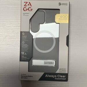 Always Clear Case for Samsung Galaxy S25 Ultra - Gray